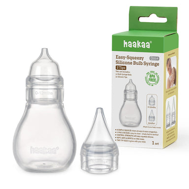 Haakaa Aspirador Nasal Easy-Squeezy 2 puntas Haakaa